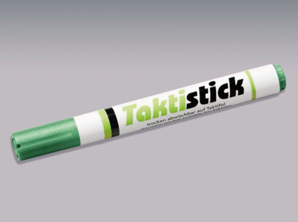 Taktistick rotulador verde.